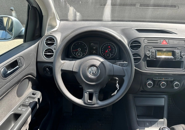Volkswagen Golf Plus cena 17900 przebieg: 182741, rok produkcji 2009 z Gostyń małe 326